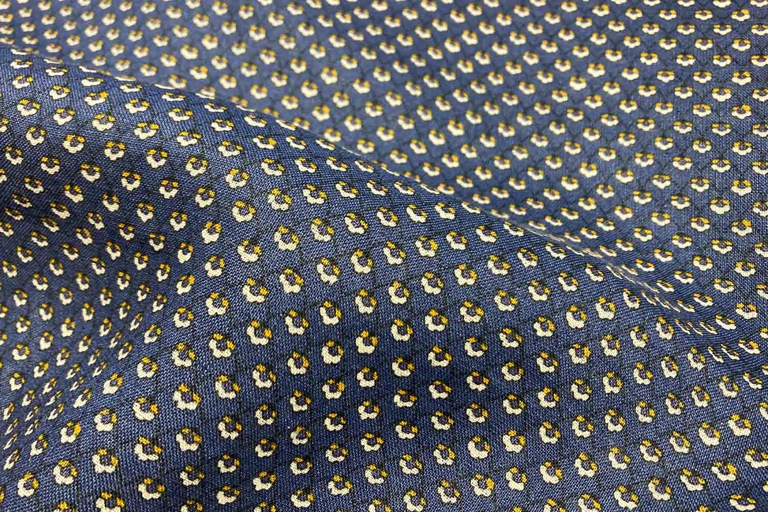 Leinen kleingemustert grafisch